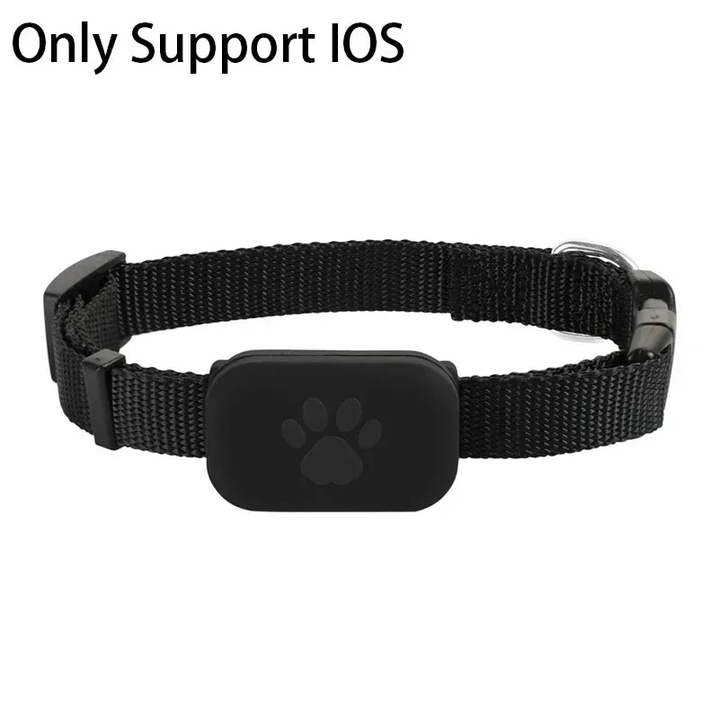 Tracker GPS Bluetooth pentru animale – Localizator anti-pierdere pentru câini și pisici, cu alertă de mișcare.