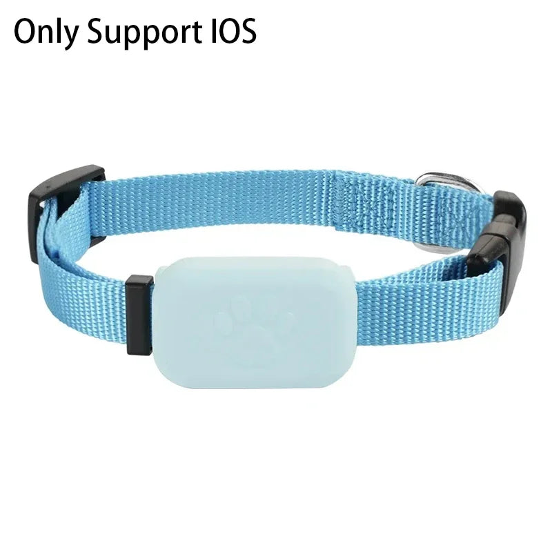 Tracker GPS Bluetooth pentru animale – Localizator anti-pierdere pentru câini și pisici, cu alertă de mișcare.
