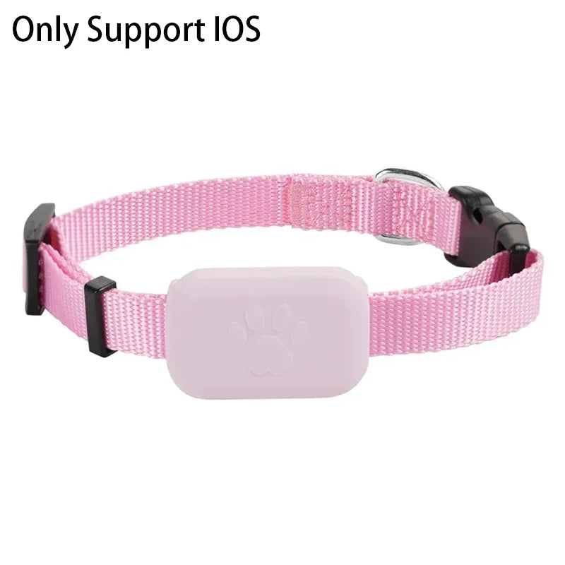 Tracker GPS Bluetooth pentru animale – Localizator anti-pierdere pentru câini și pisici, cu alertă de mișcare.